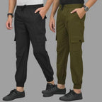 Men Cargos Pack of 2