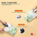 Portable Mini Sealing Machine 2 in 1 USB Rechargeable Magnetic Heat Sealing and Cutting Bag Sealer, Plastic Bag Sealing Machine, Multicolour
