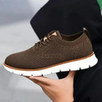 Brown Mesh Casual