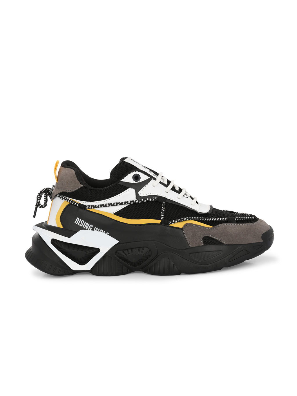 Black Flexible Leather Shoes