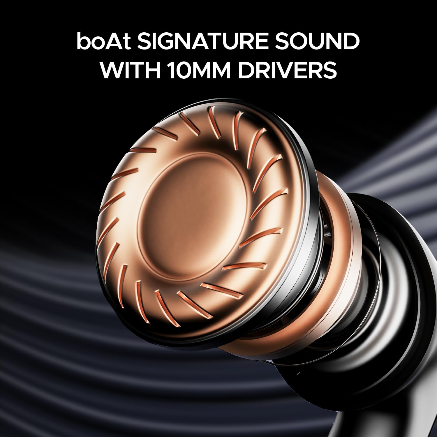 boAt Airdopes 121 Pro Plus,100H Battery,4Mics ENx,Low Latency,Fast Charge, LED Display, Stream Ad Free Music via App Support, Bluetooth in Ear Earbuds, TWS Ear Buds Wireless Earphones with mic (Black)