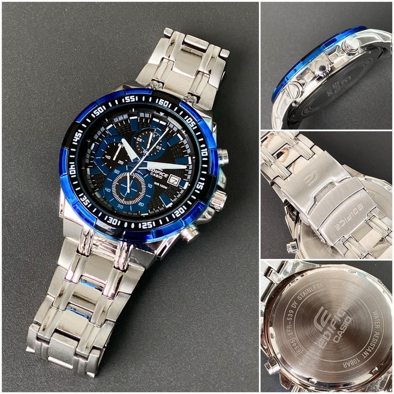 Casio edifice EFR-539 Blue Dial