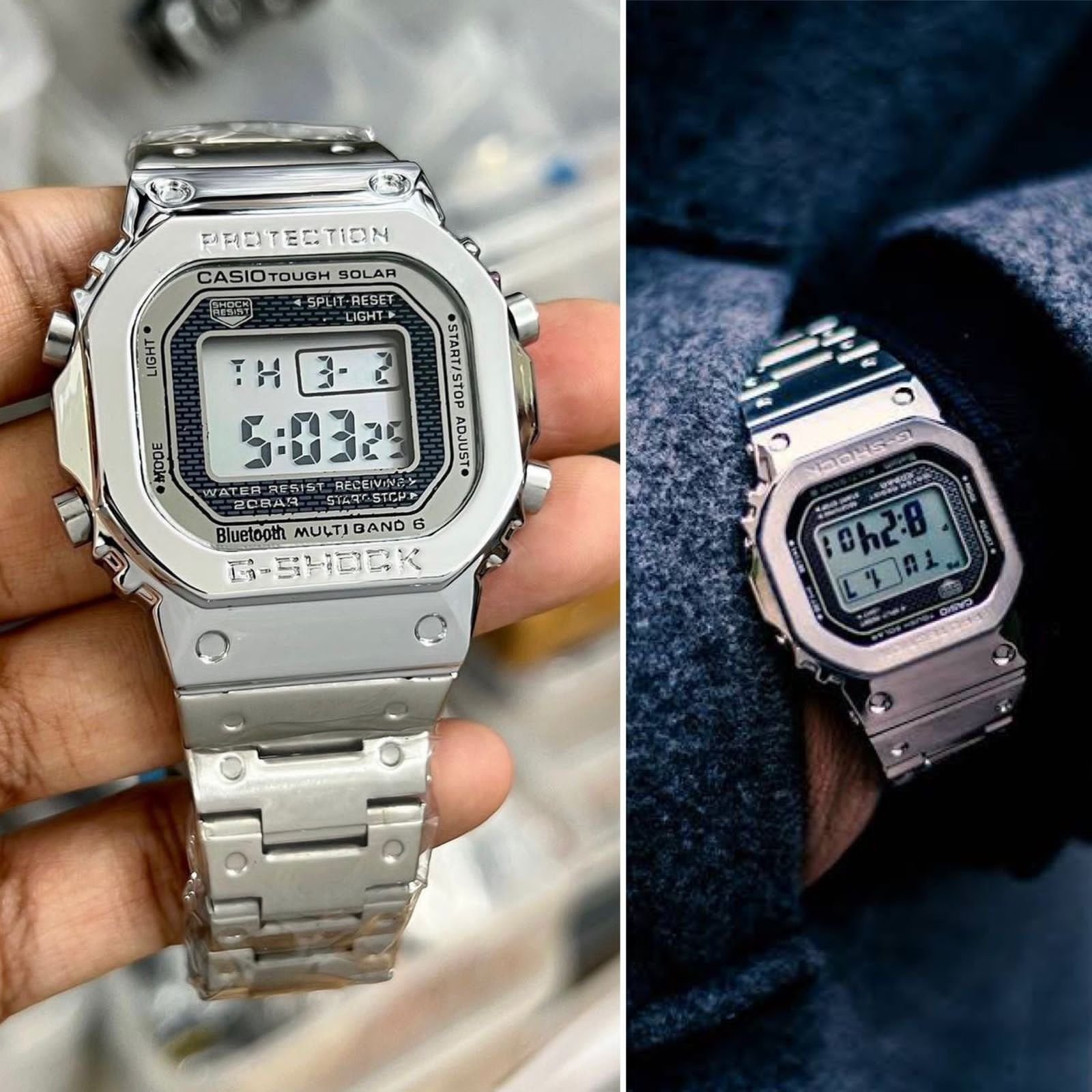 G-Shock Vintage Silver