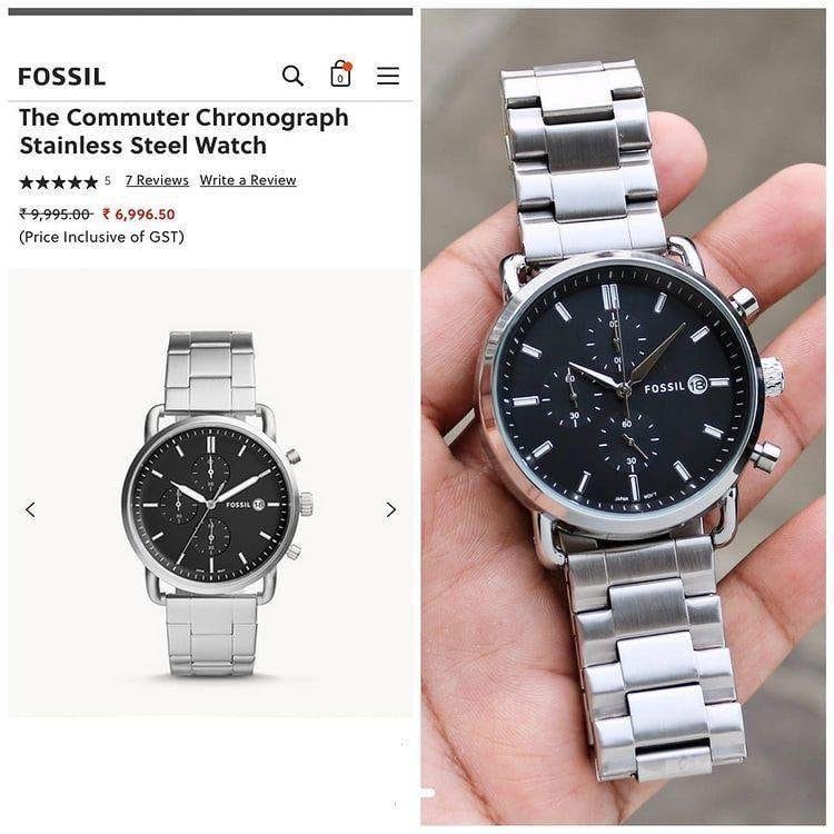 Fossil Fs 5400 Black dial