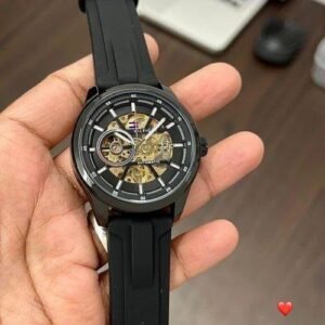Tommy Hilfiger Men's Black first copy watches in india