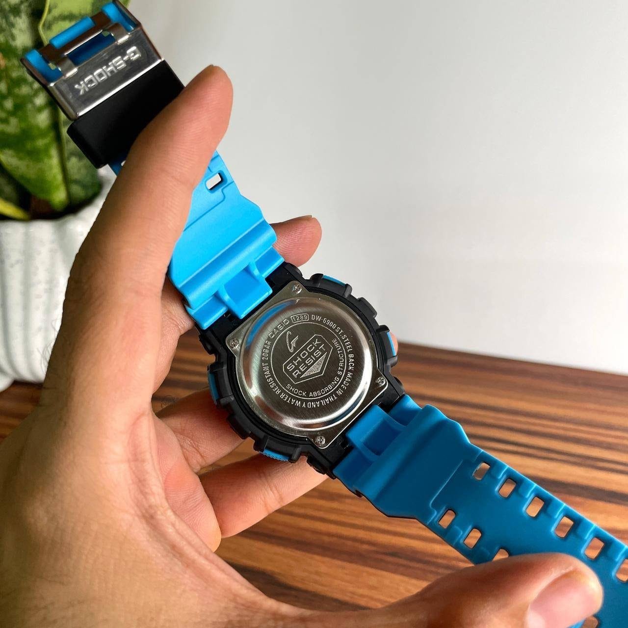 G shock Blue & Black