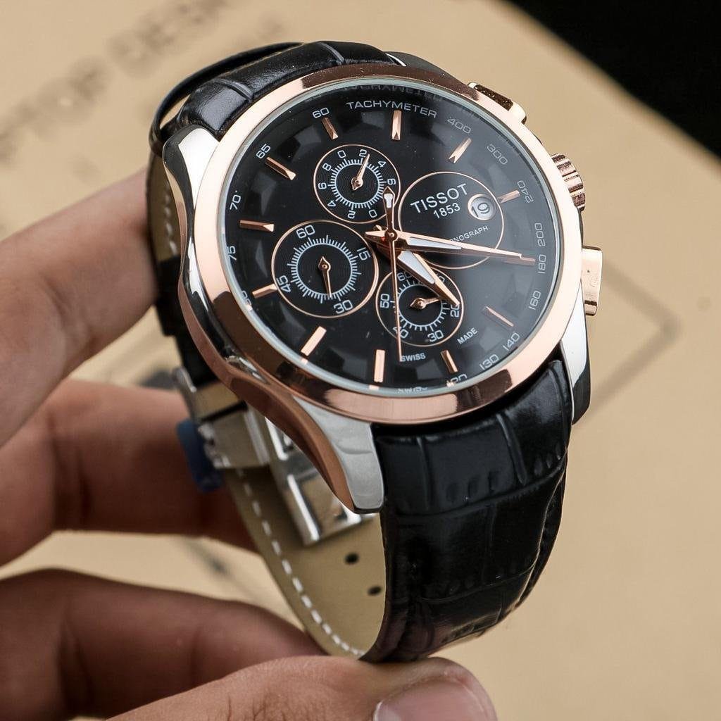 Tissot 1853 Men's Black first copy watches in india