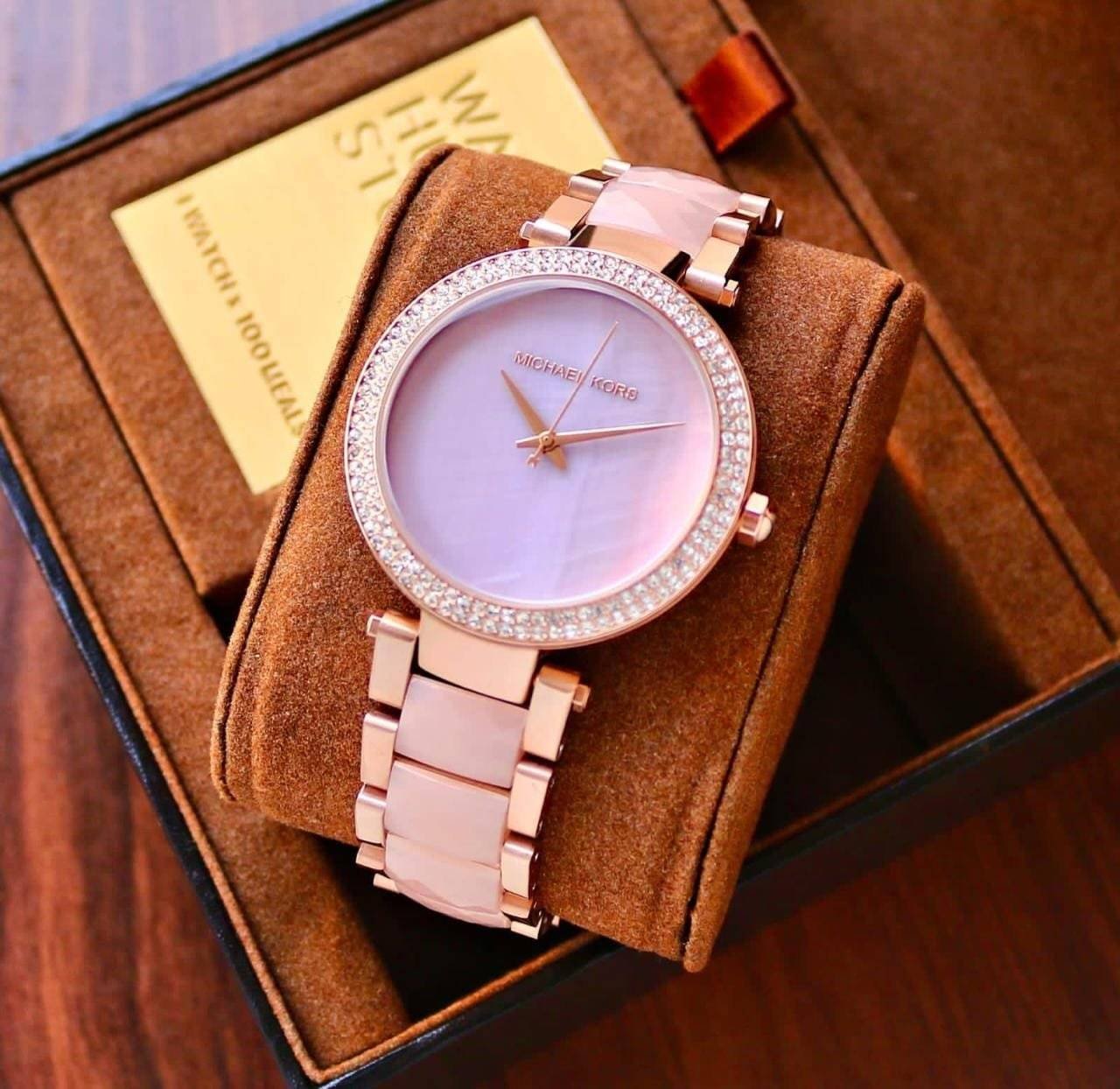 Michael Kors MK6412 Baby pink first copy watches in india