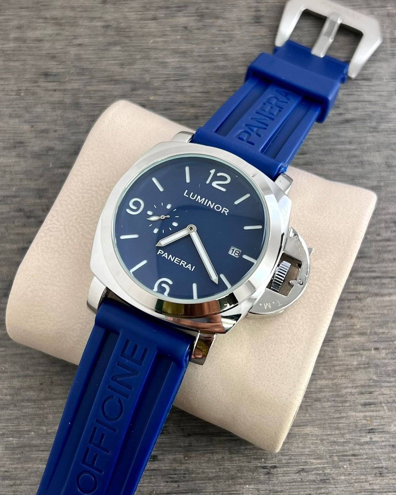 PANERAI LUMNOR Blue & Silver