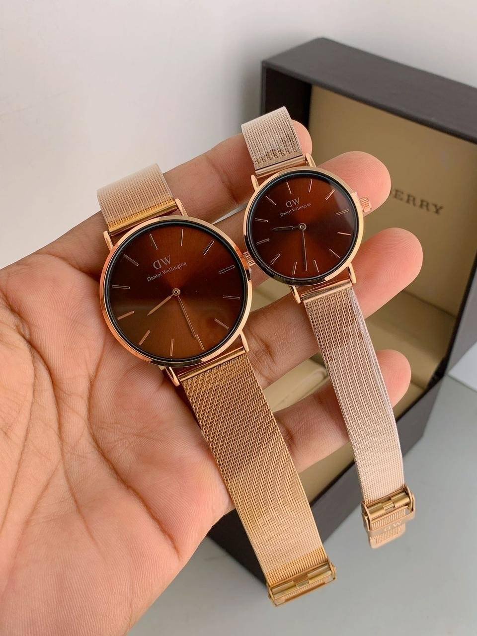 Daniel Wellington PETITE Gold and Red first copy watches in india
