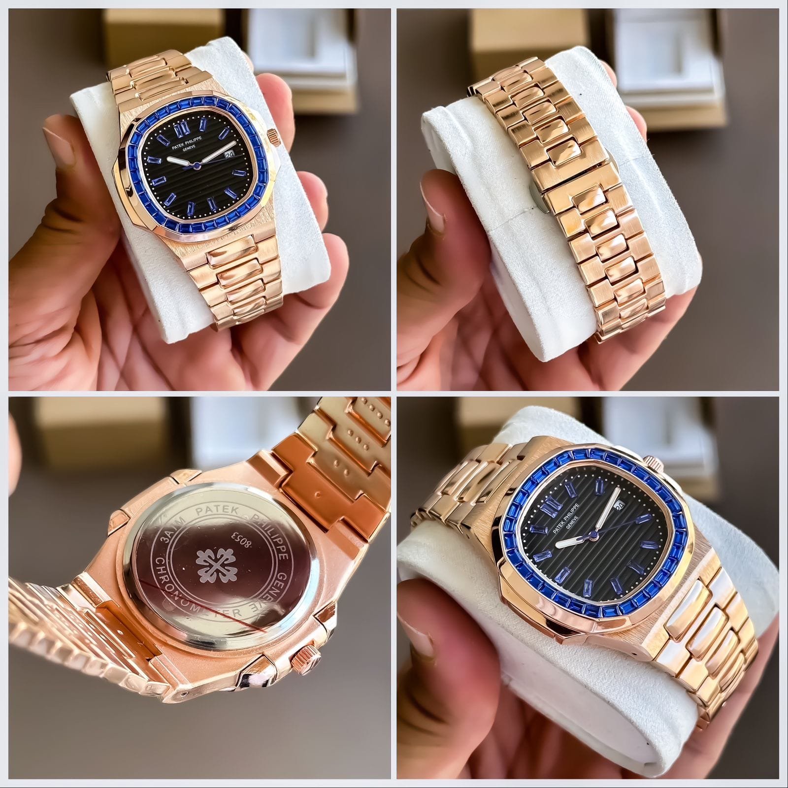 Patek Philippe Nautilus Blue Diamond
