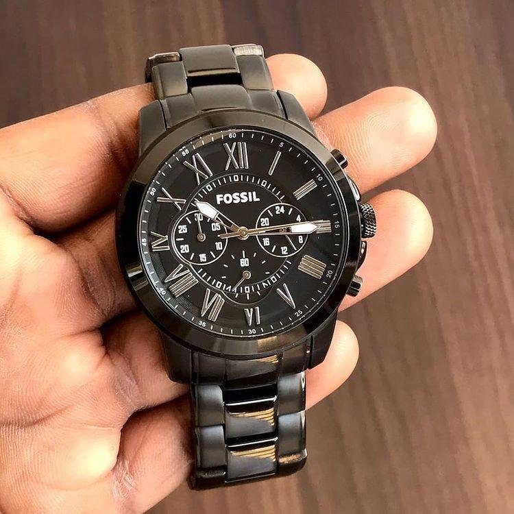Fossil FS4832 Black Chain