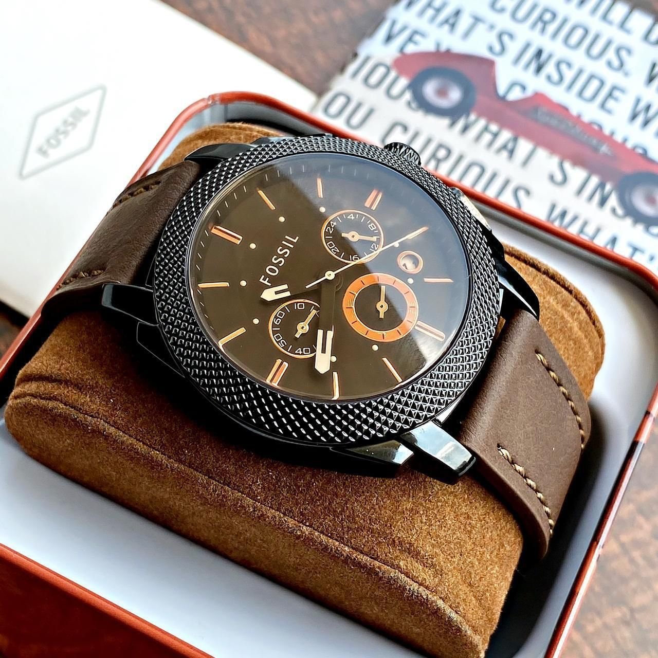 Fossil FS4656 Brown