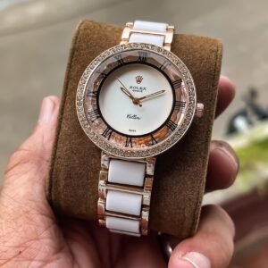 Rolex Zoom White For Girls first copy watches in india