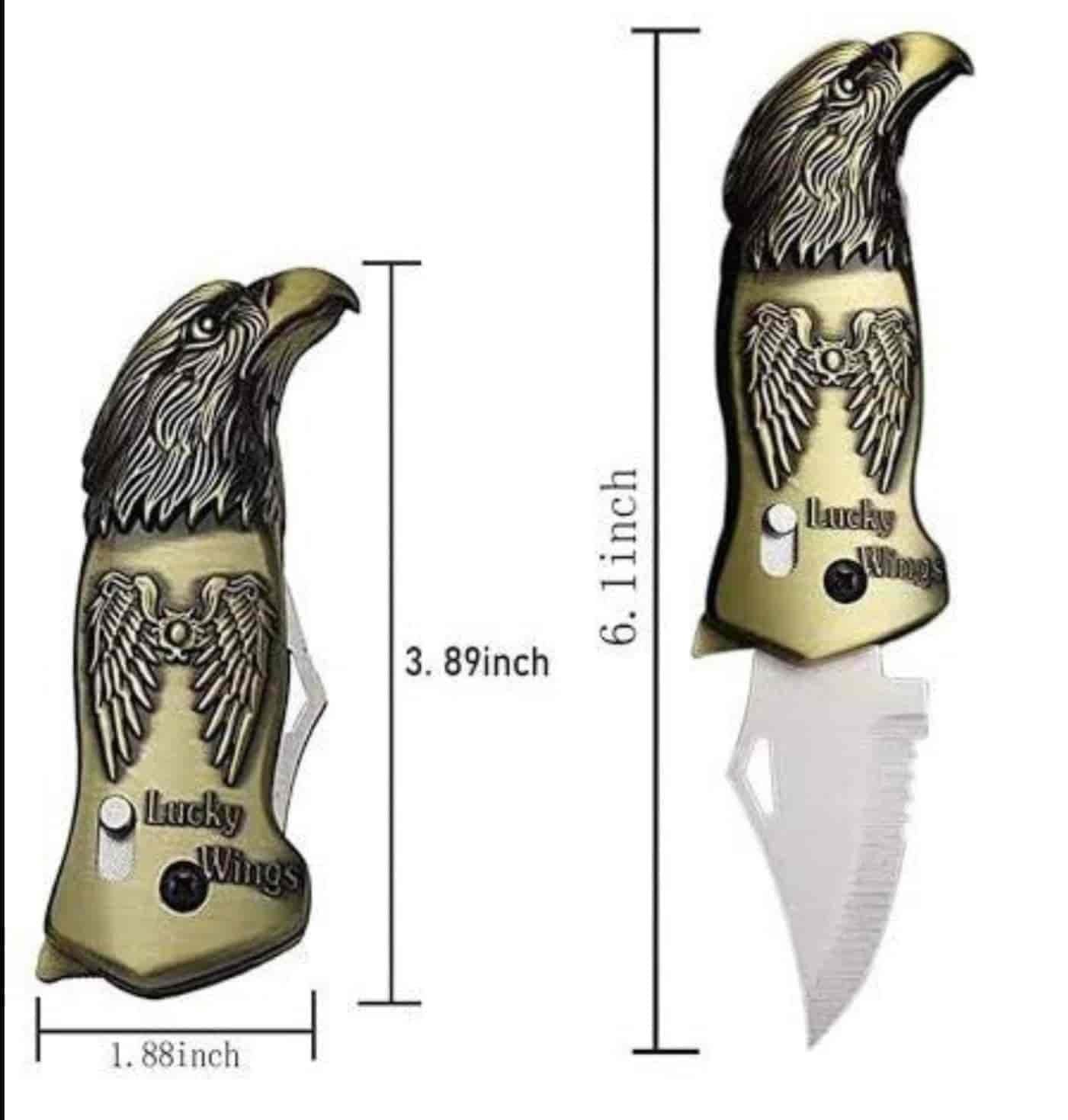 Knife lighter Gold