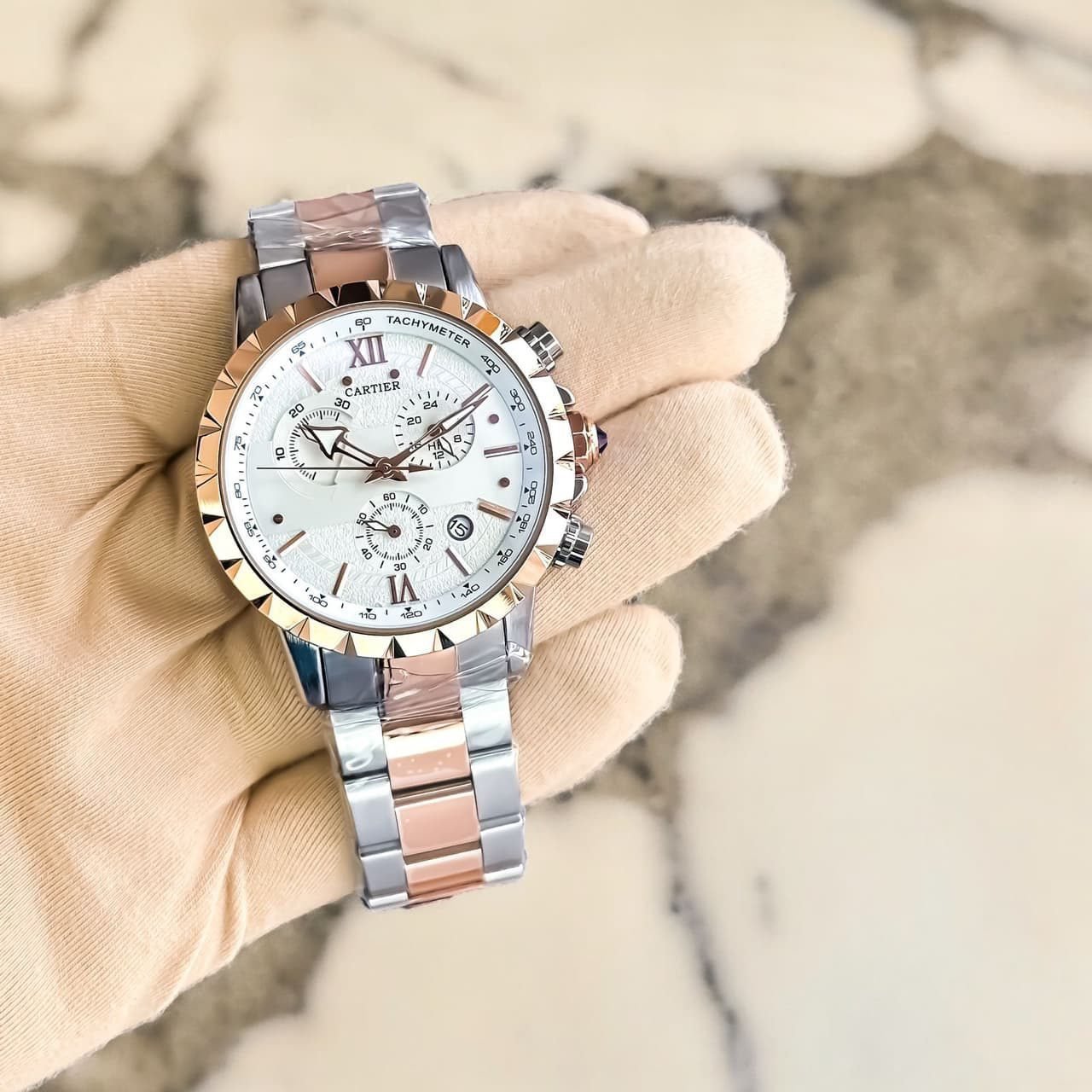 Cartier Premium White Dial