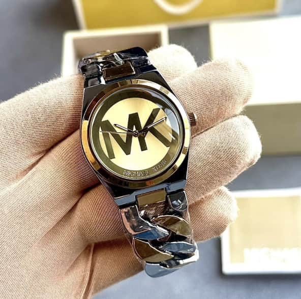 Michael Kors MK Elena Twotone