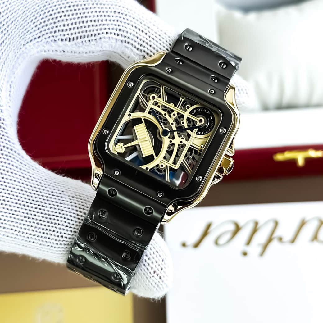 Cartier Santos Dumont Black