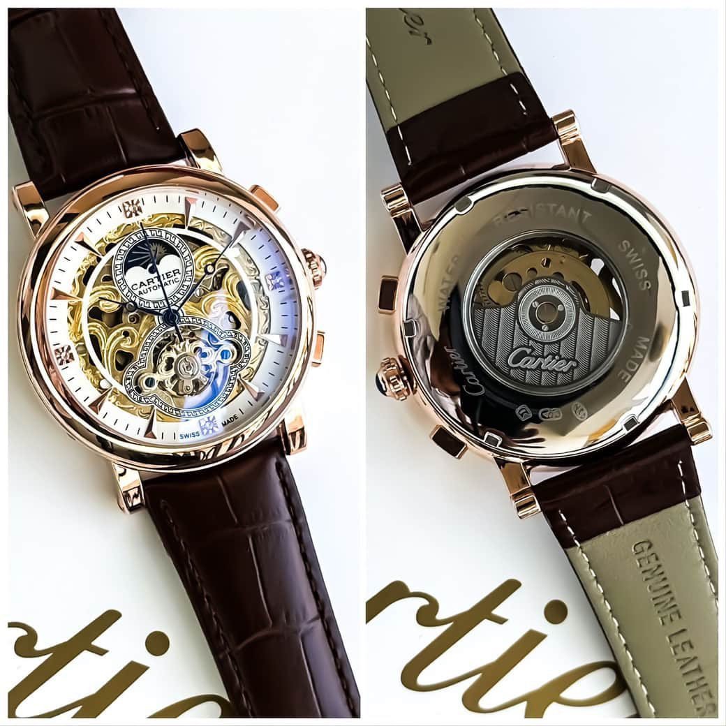 Cartier Brown Leather Strap