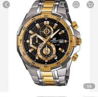 Casio edifice EFR-539 Gold & Black