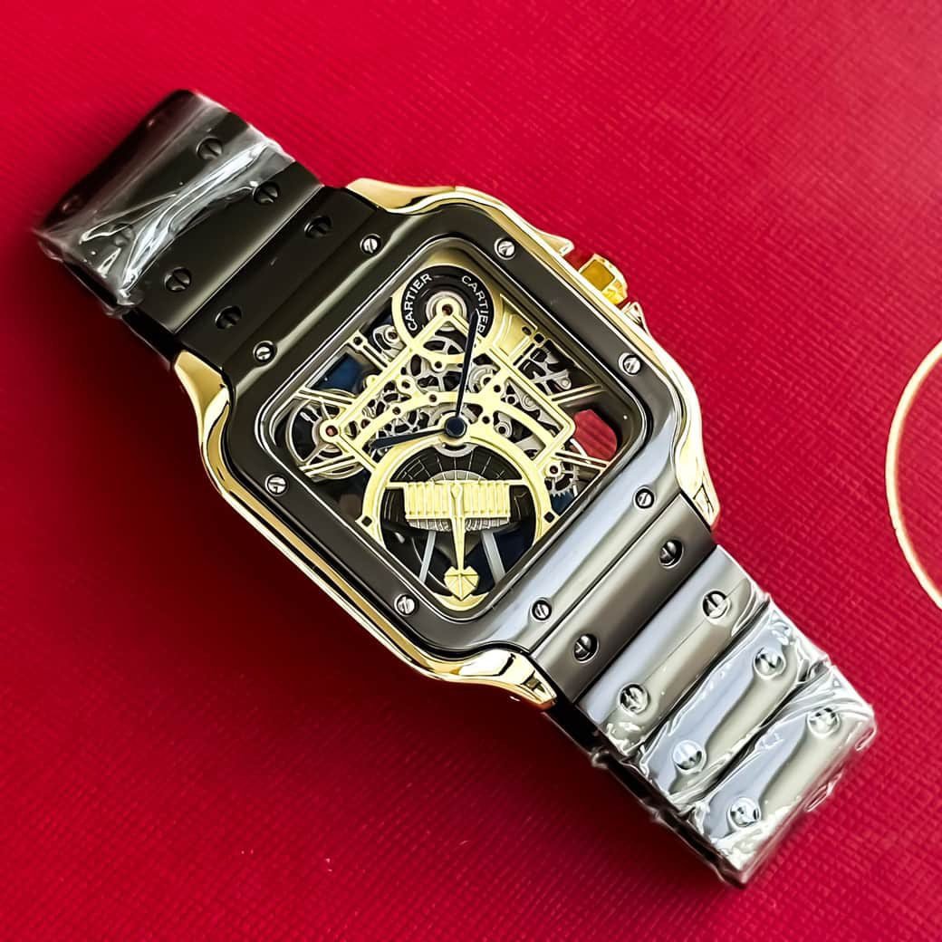 Cartier Santos Dumont Black