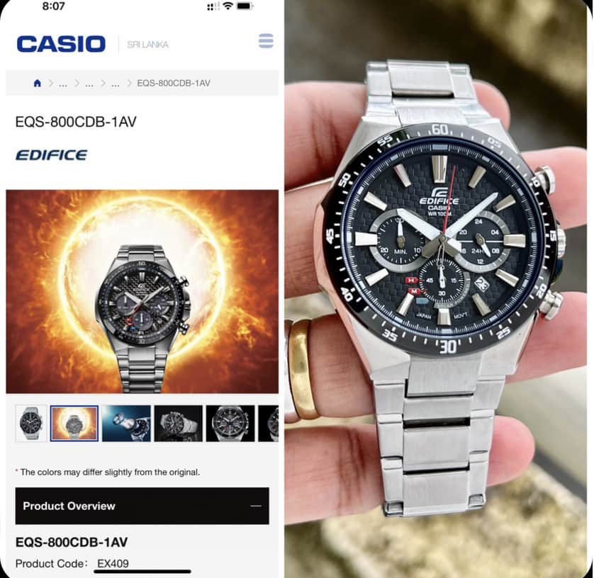 Casio Edifice EQS-800CDB