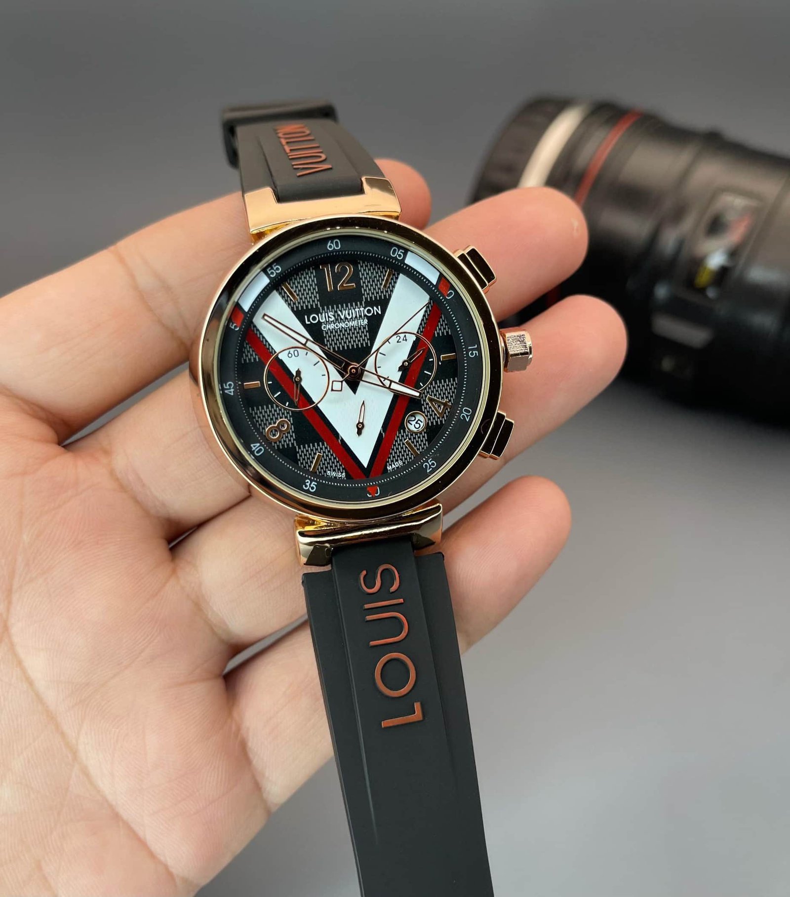 Louis Vuitton’s emblematic Tambour