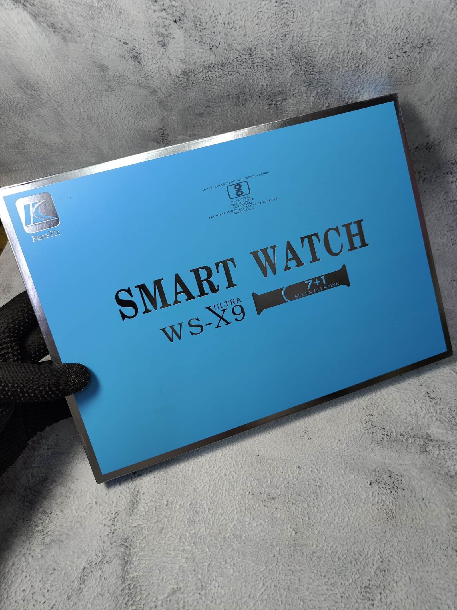 WS-X9 Smartwatch With 7 Straps