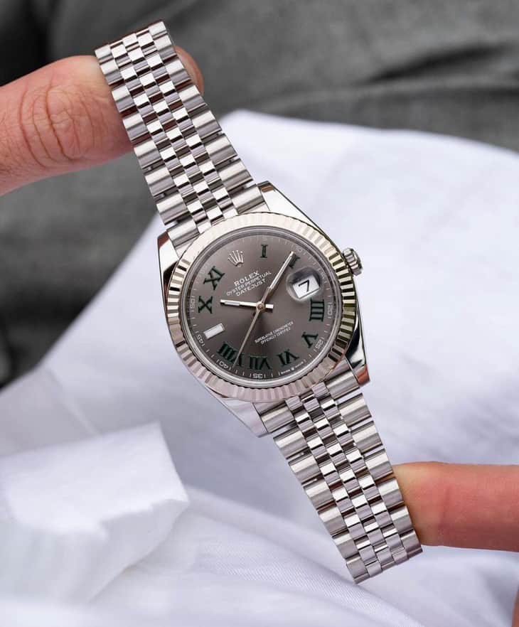 Rolex DateJust Silver
