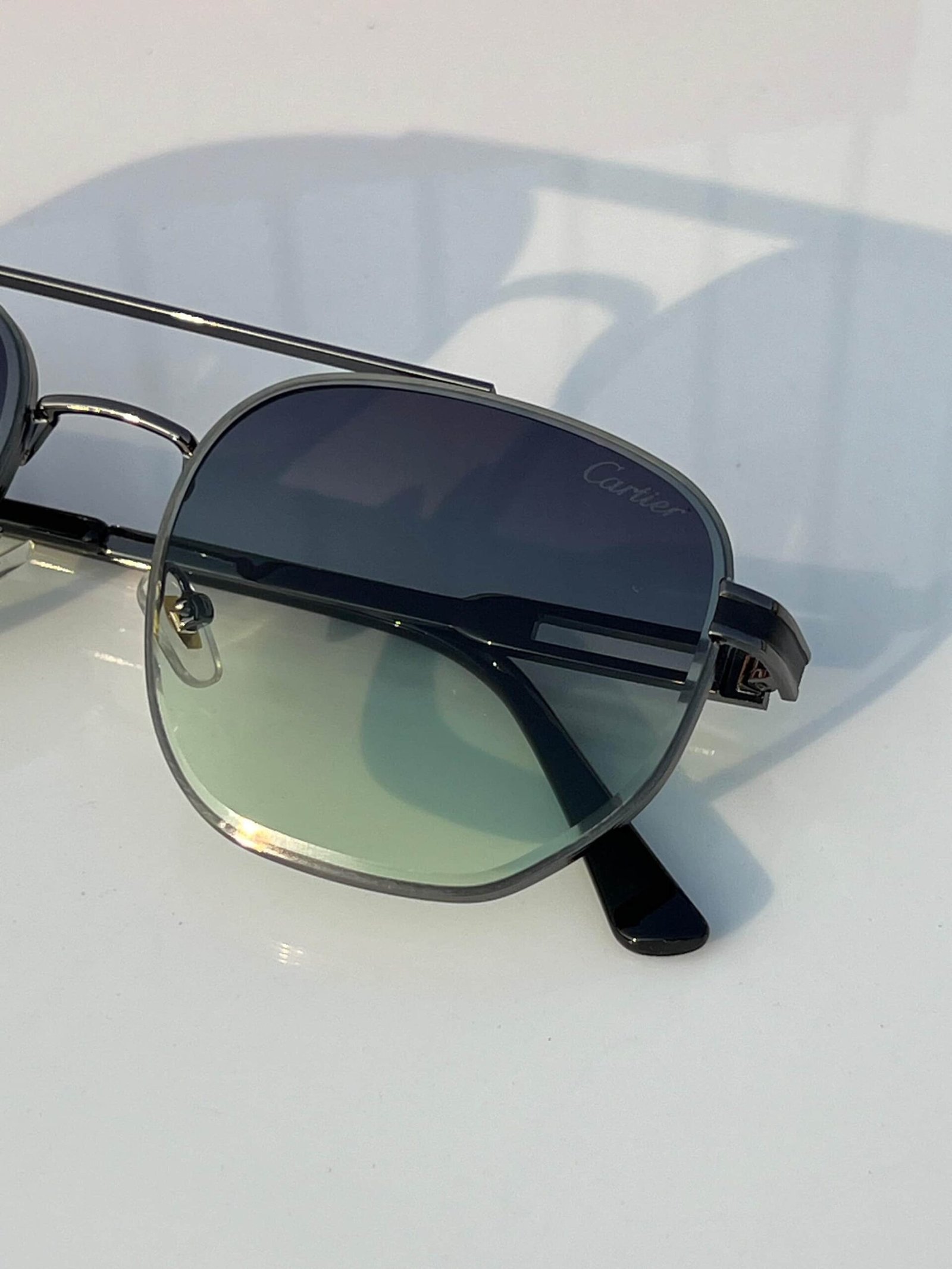Cartier Sunglass 152 Green Shaded