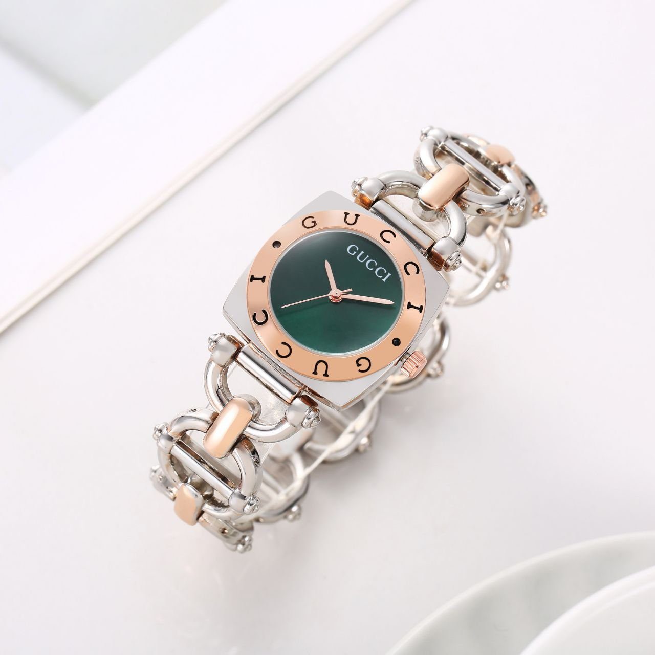 Gucci Mother of Pearl Green Dial