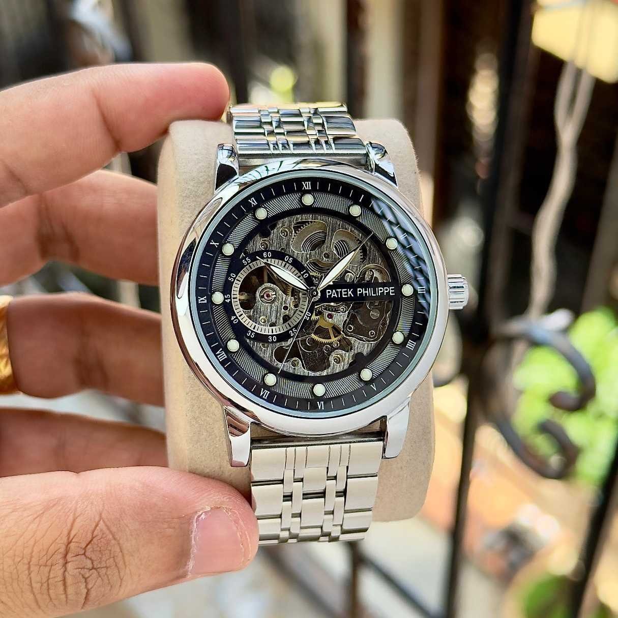 Patek Philippe Skeleton Silver
