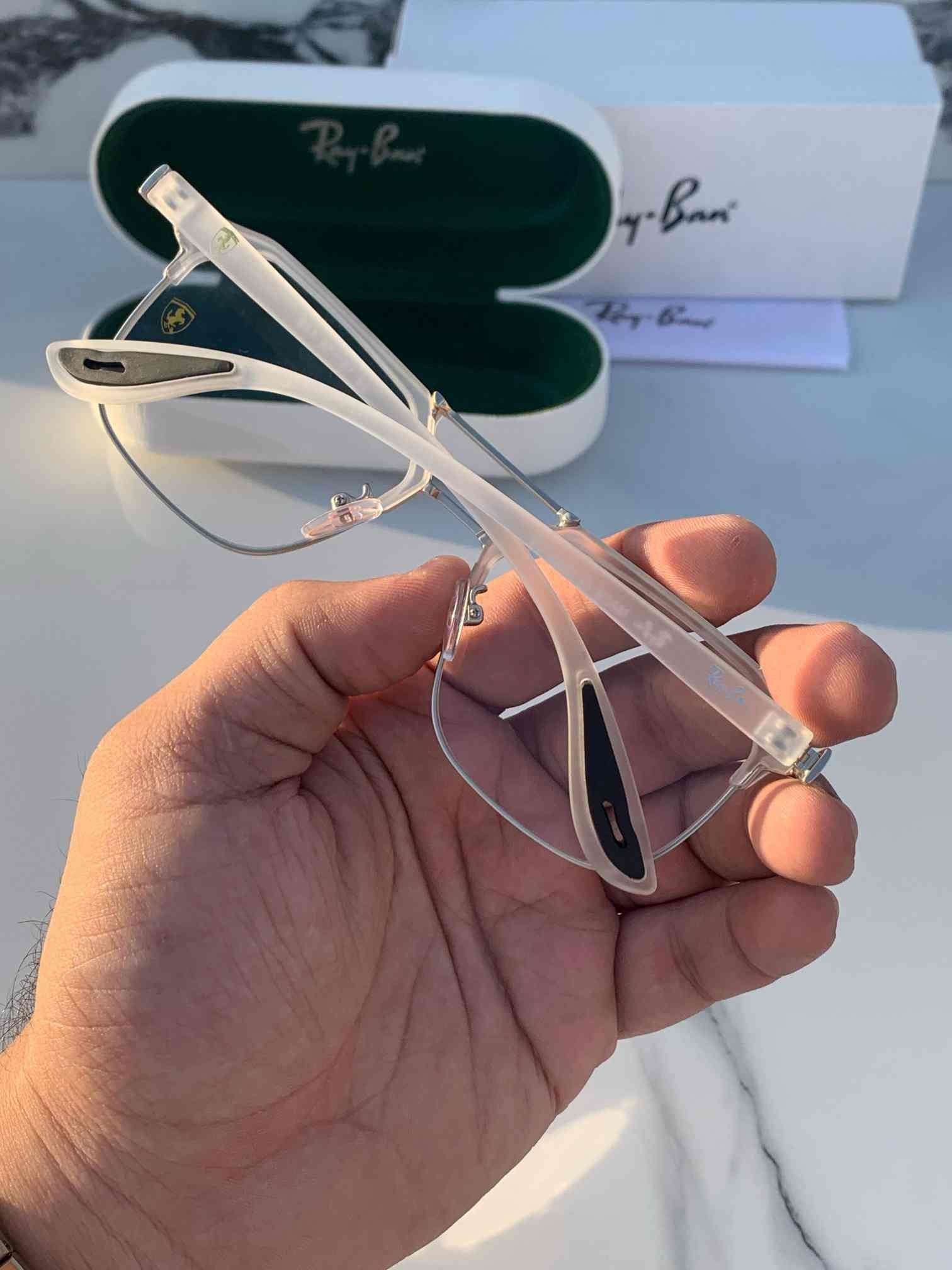 Rayban Transparent Sunglass