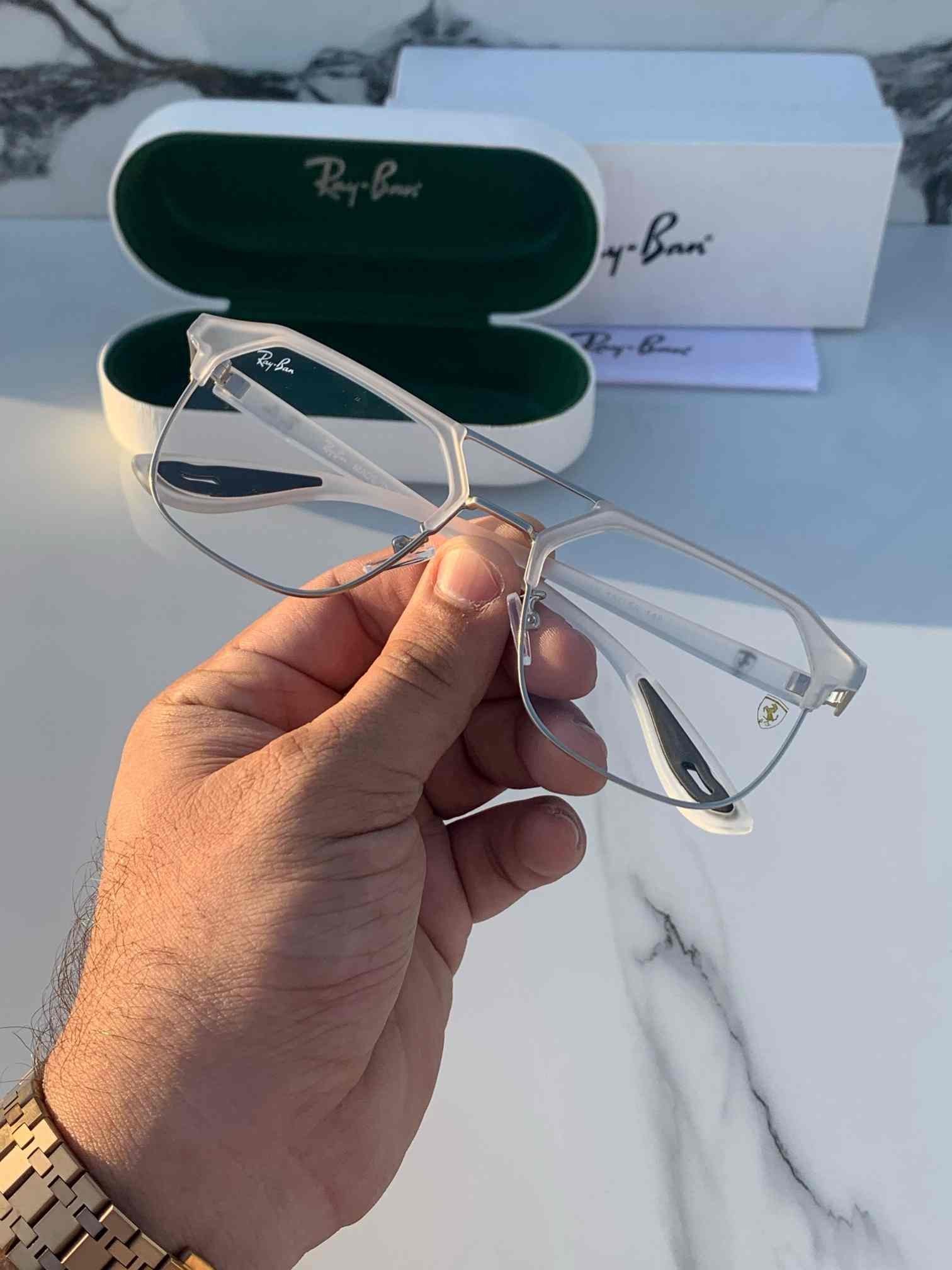 Rayban Transparent Sunglass